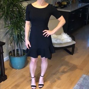 Anthropologie peplum dress